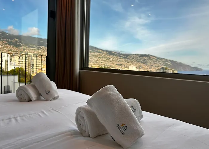 Blue Boat By Madeira *