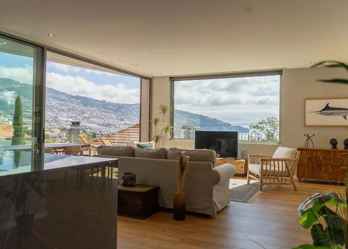 Blue Boat By Madeira *