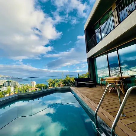 Blue Boat By Madeira *