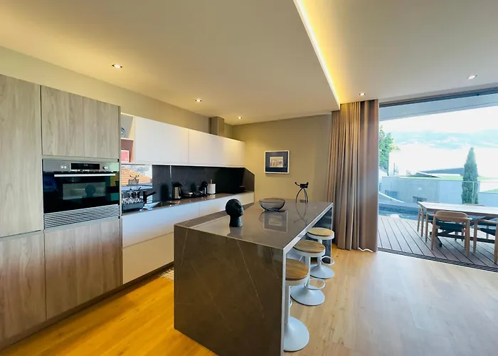 Blue Boat By Madeira