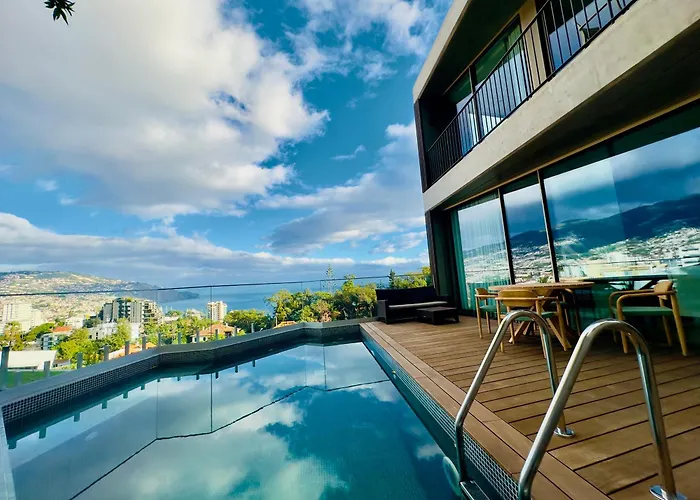 Blue Boat By Madeira *