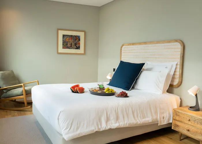 Blue Boat By Madeira